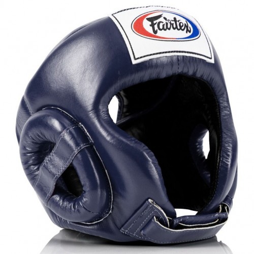 Боксерский шлем Fairtex "Competition" (HG-6 blue)
